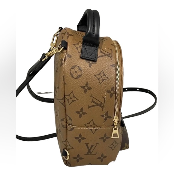Louis Vuittan Reverse Monogram Palm Springs Mini Backpack - Picture 2 of 7